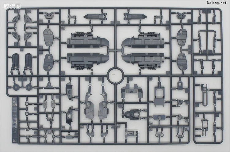 万代超时空要塞系列拼装模型 1比72 VF-31J 齐格弗里德(疾风机) - 图片